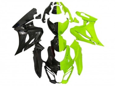 Carenados Moto Suzuki GSXR1000 2017-2024 - Negro Neon Verde
