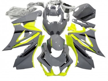 Carenados Moto Suzuki GSXR1000 2017-2024 - Gris Amarillo Negro