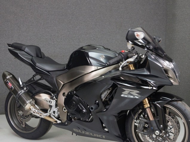 Carenados Moto Suzuki GSXR 1000 2009-2016 - Negro Negro Mate Plata Mate