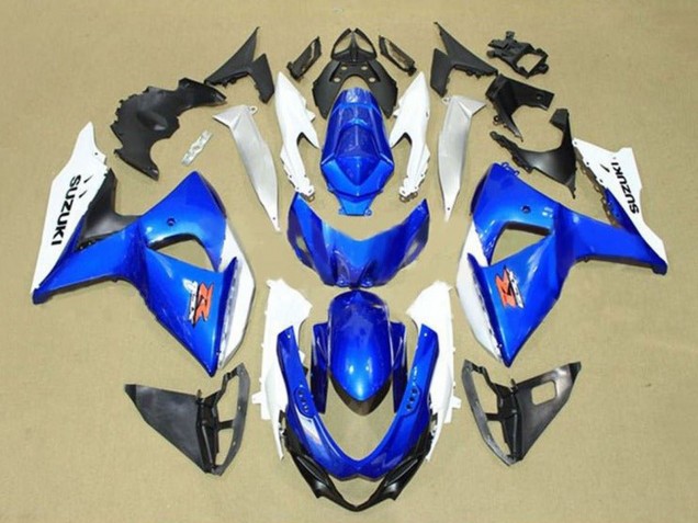 Carenados Moto Suzuki GSXR 1000 2009-2016 - Blanco Azul Rojo