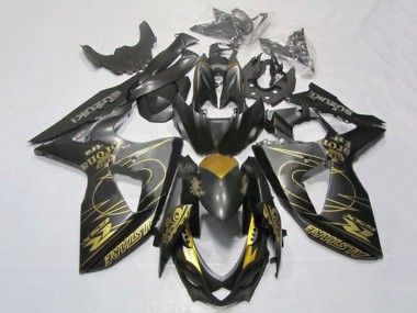 Carenados Moto Suzuki GSXR 1000 2009-2016 - Negro Oro Tribal