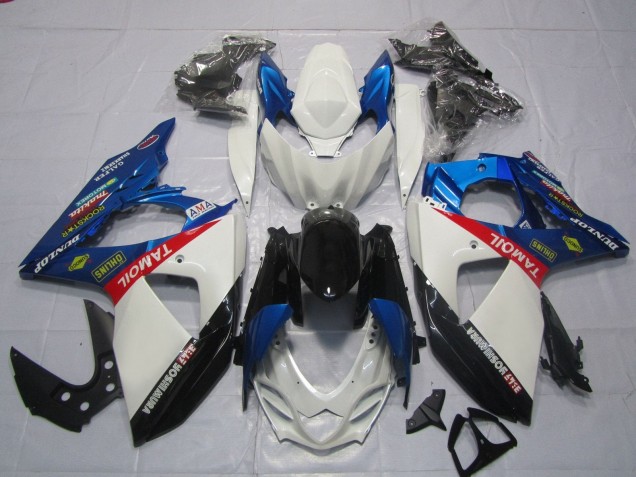 Carenados Moto Suzuki GSXR 1000 2009-2016 - Blanco Azul Rojo Negro TaMobil