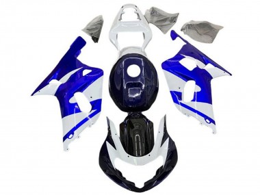 Carenados Moto Suzuki GSXR 600 / GSXR 750 2001-2003 - Blanco Azul Negro