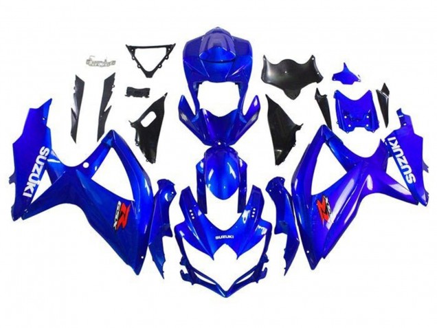 Carenado Moto Suzuki GSXR 600 / GSXR 750 2008-2010 - Azul Blanco Rojo