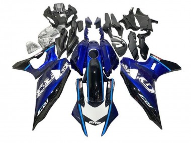 Carenados Moto Yamaha YZF R7 2021-2024 - Azul Negro Azul Claro
