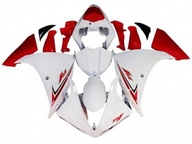 Carenados Moto Yamaha YZF 1000 R1 2009-2011 - Blanco Rojo