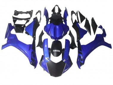 Carenado Moto Yamaha YZF 1000 R1 2015-2019 - Azul Negro Mate