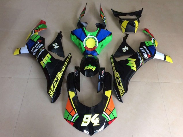 Carenados Moto Yamaha YZF 1000 R1 2015-2019 - Verde Azul Amarillo Negro Rojo RuedaColores 94