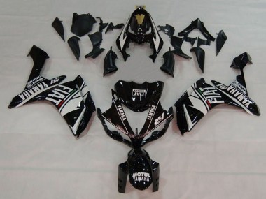 Carenados Moto Yamaha YZF 1000 R1 2007-2008 - Blanco Negro Fiat