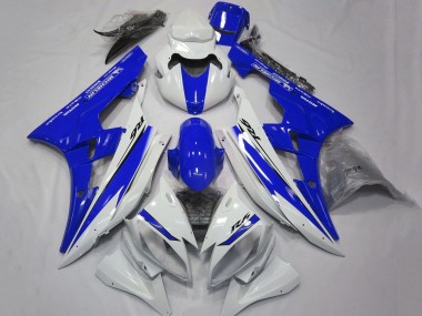 Carenados Moto Yamaha YZF R6 2006-2007 - Blanco Azul Motul Michelin