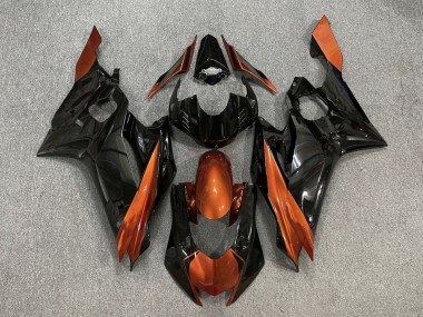 Carenados Moto Yamaha YZF R6 2017-2023 - Naranja Negro Brillante