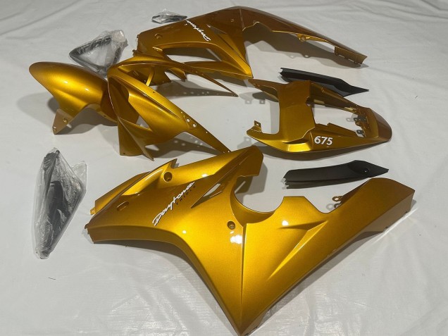 Carenados Moto Triumph Daytona 675 Triple 2006-2008 - Oro Metalizado