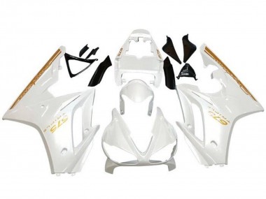 Carenados Moto Triumph Daytona 675 Triple 2009-2012 - Blanco Oro