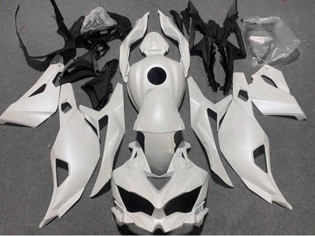 Carenados Moto Kawasaki ZX4R ZX-4RR 2019-2025 - Blanco Perla