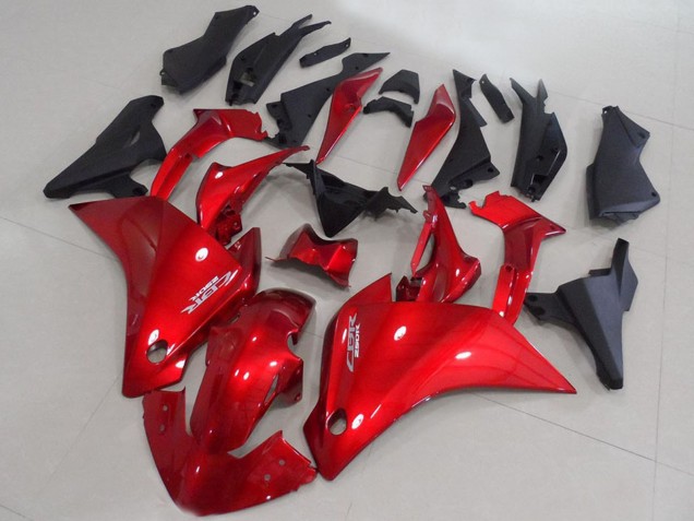 Carenados Moto Honda CBR250RR 2011-2015 - Rojo Negro Mate