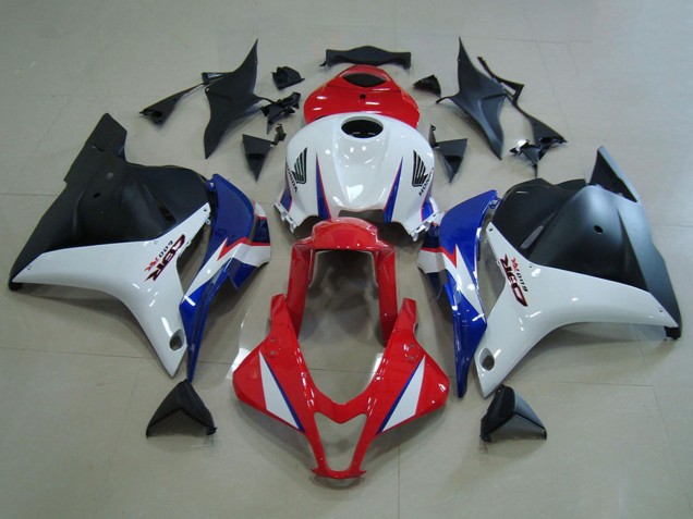 Carenados Moto Honda CBR600RR 2009-2012 - Blanco Rojo Azul Negro Mate