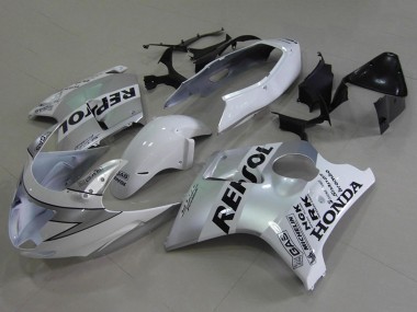 Carenados Moto Honda CBR1100XX Blackbird 1996-2007 - Blanco Negro Repsol