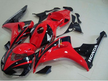 Kits Carenado Moto Honda CBR1000RR 2006-2007 - Rojo Negro Brillante
