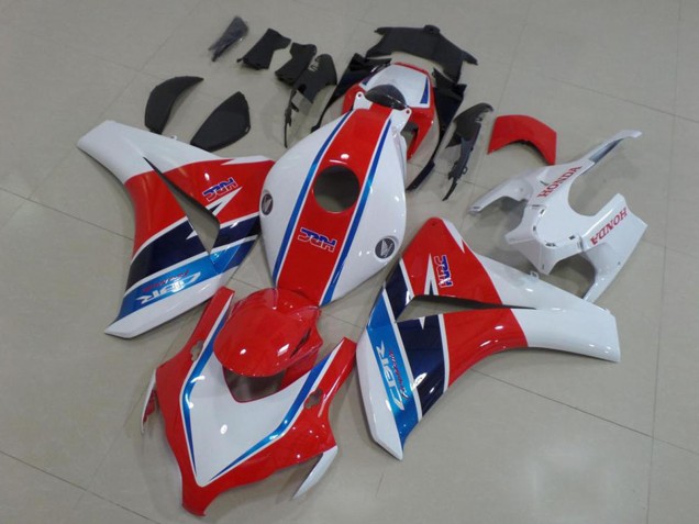 Kits Carenado Moto Honda CBR1000RR 2008-2011 - Blanco Rojo Azul HRC