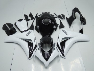 Kit Carenados Moto Honda CBR1000RR 2008-2011 - Blanco Negro Brillante