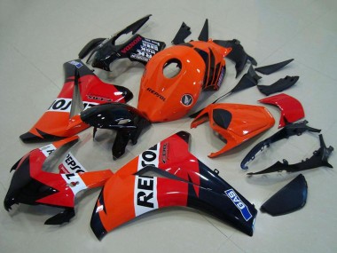 Carenados ABS Honda CBR1000RR 2008-2011 - Naranja Blanco Rojo Negro Brillante Repsol