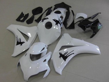 Carenados Moto Honda CBR1000RR 2008-2011 - Blanco Negro Especial Calcomanías