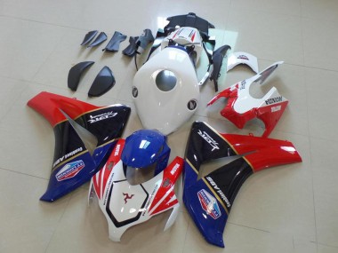 Carenados Moto Honda CBR1000RR 2008-2011 - Blanco Rojo Azul Negro Brillante TT Legends