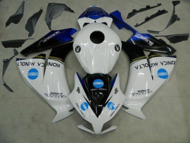 Carenados Moto Honda CBR1000RR 2012-2016 - Blanco Azul Negro Brillante Konica Minolta