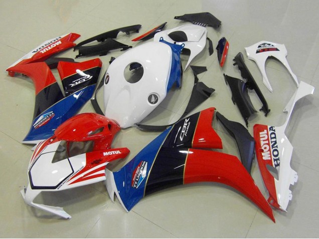 Carenados Moto Honda CBR1000RR 2012-2016 - Blanco Azul Rojo Negro Brillante TT Legends