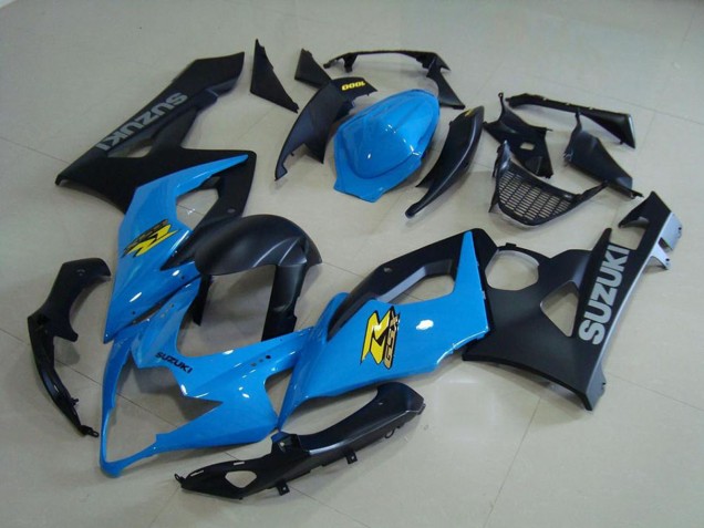 Carenados Moto Suzuki GSXR 1000 2005-2006 - Azul Negro Amarillo