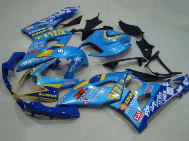 Carenados Moto Suzuki GSXR 1000 2005-2006 - Azul Oro Rizla