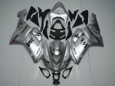 Carenados Moto Kawasaki ZX6R 2007-2008 - Plata West