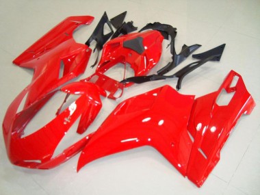 Carenados Moto Ducati 848 1098 1198 2007-2014 - Rojo