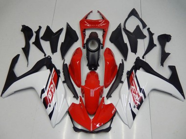 Kits Carenado Moto Yamaha YZF R3 2015-2018 - Blanco Rojo Negro