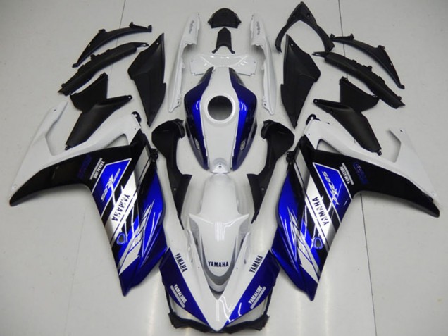 Carenados Moto Yamaha YZF R3 2015-2018 - Blanco Azul Negro Yamalube