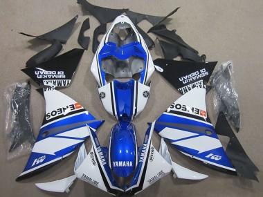 Carenados Moto Yamaha YZF R1 2000-2001 - Blanco Azul Negro ENEOS
