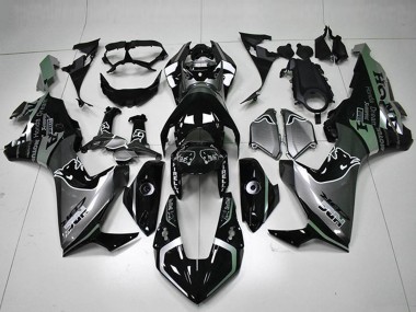 Carenados Moto Honda CBR1000RR 2017-2023 - Plata Negro Brillante HRC