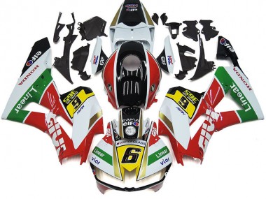 Carenados Moto Honda CBR1000RR 2012-2016 - Blanco Rojo Amarillo Verde Líneaar Viar 6