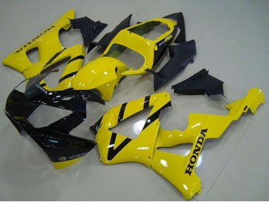 Carenado Moto Honda CBR900RR 929 2000-2001 - Amarillo Negro Brillante