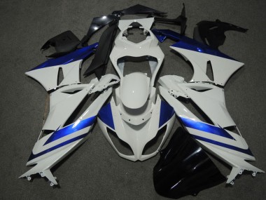 Carenados Moto Kawasaki ZX6R 2009-2012 - Azul Blanco