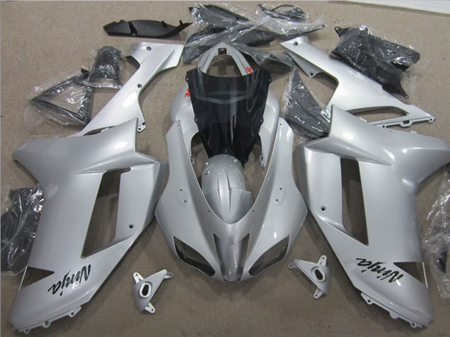 Carenados Moto Kawasaki ZX6R 2007-2008 - Plata