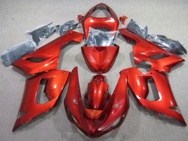 Carenado Moto Kawasaki ZX6R 2005-2006 - Rojo