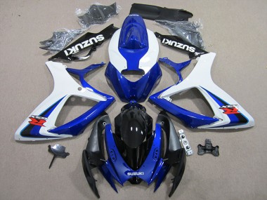Carenados Moto Suzuki GSXR 600 2006-2007 - Blanco Azul Negro Rojo