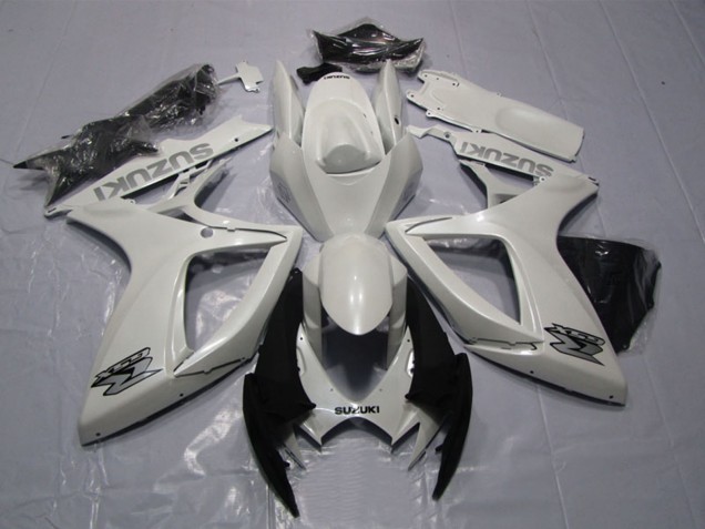 Carenado Moto Suzuki GSXR 600 2006-2007 - Blanco