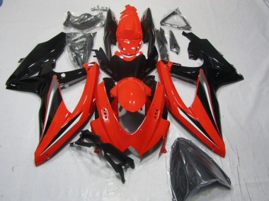 Carenados Moto Suzuki GSXR 600 2008-2010 - Rojo Negro