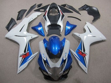 Carenados Moto Suzuki GSXR 600 2011-2024 - Blanco Azul Negro Rojo