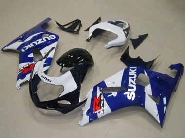 Carenados Moto Suzuki GSXR 750 2001-2003 - Azul Blanco