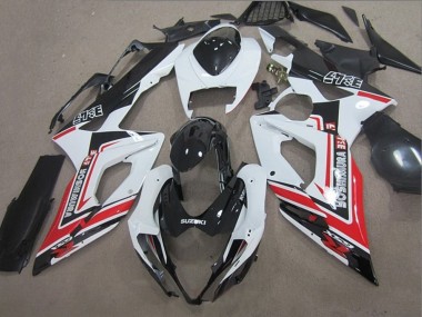 Carenados Moto Suzuki GSXR 1000 2005-2006 - Blanco Negro Rojo Yoshimura
