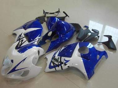 Carenado Moto Suzuki GSXR 1300 Hayabusa 1996-2007 - Blanco Azul
