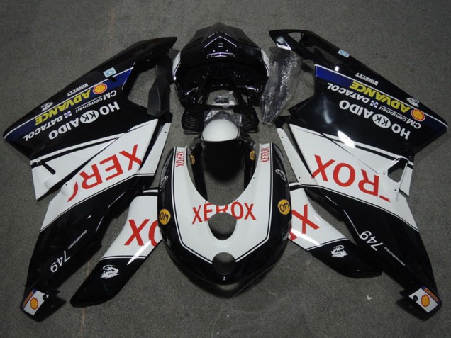 Carenados Moto Ducati 749 2005-2006 - Blanco Negro Brillante Rojo Xerox